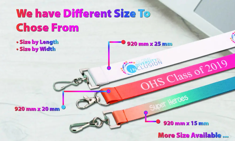 Cordón impreso personalizado para llaves