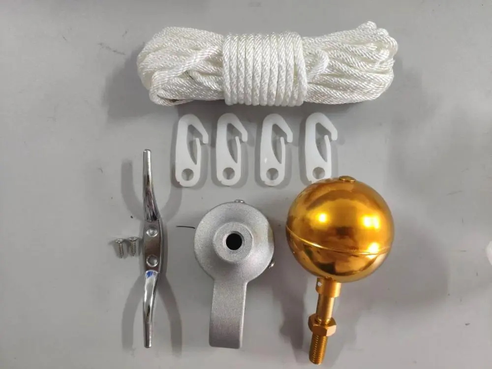 Kit de asta de bandera seccional de 20 pies