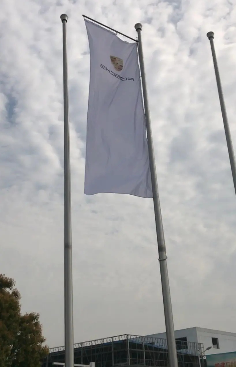 Banderas PORSCHE 150x400cm Poliéster