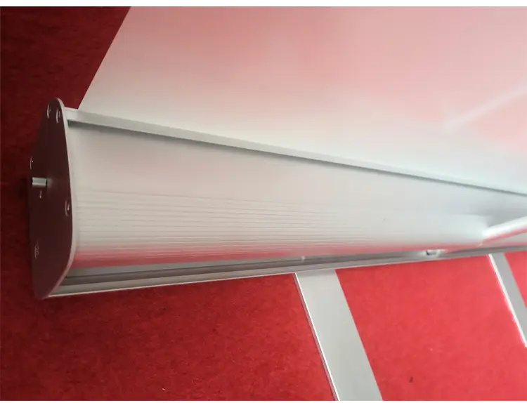 Soporte enrollable de aluminio