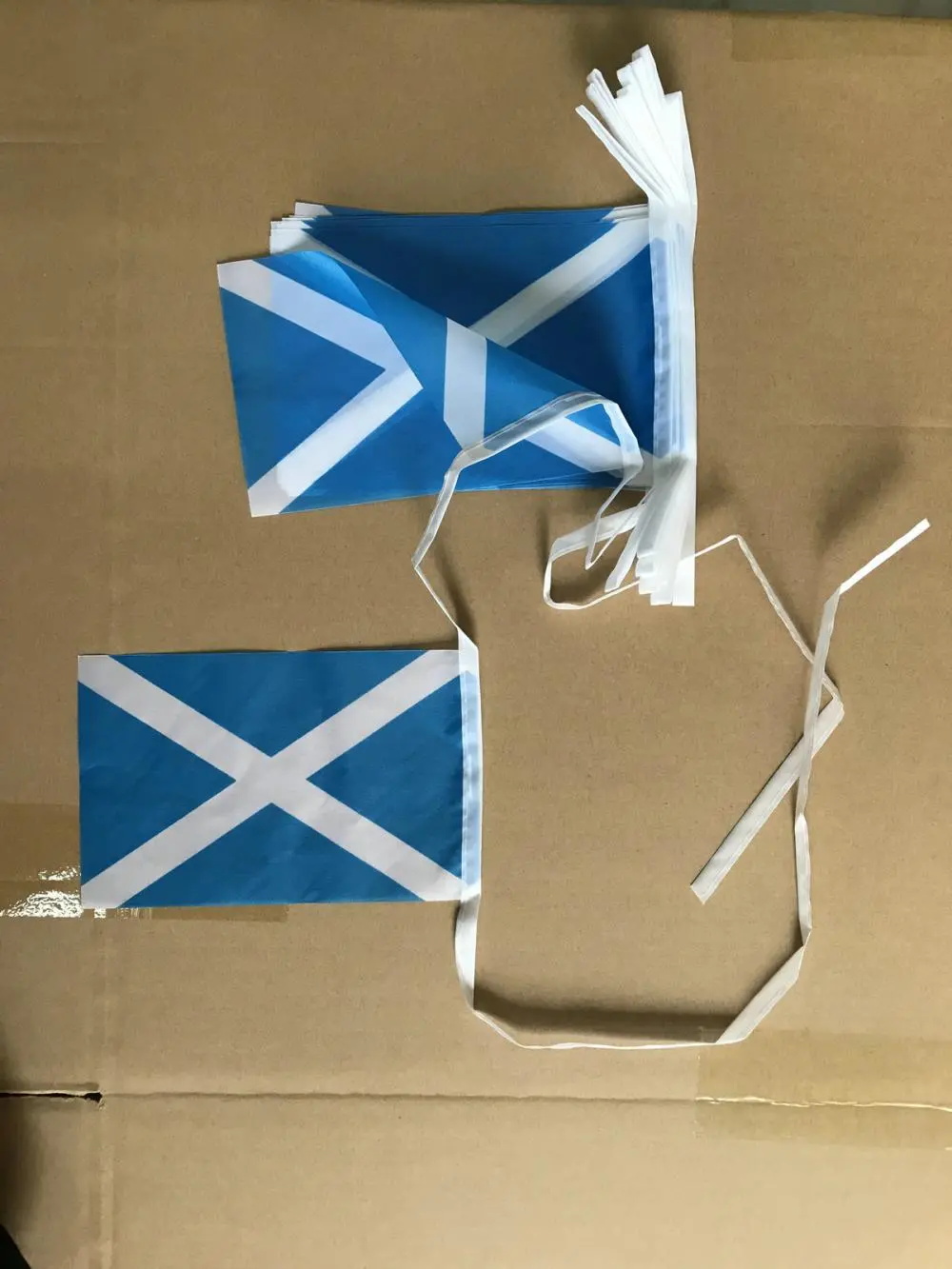 Escocia 14x21cm Bandera del empavesado